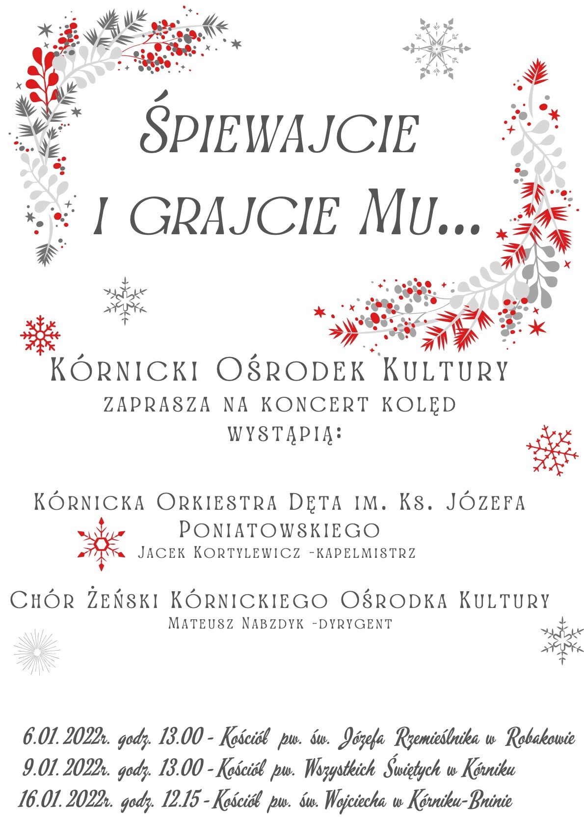 Tekst na tle kwiatów