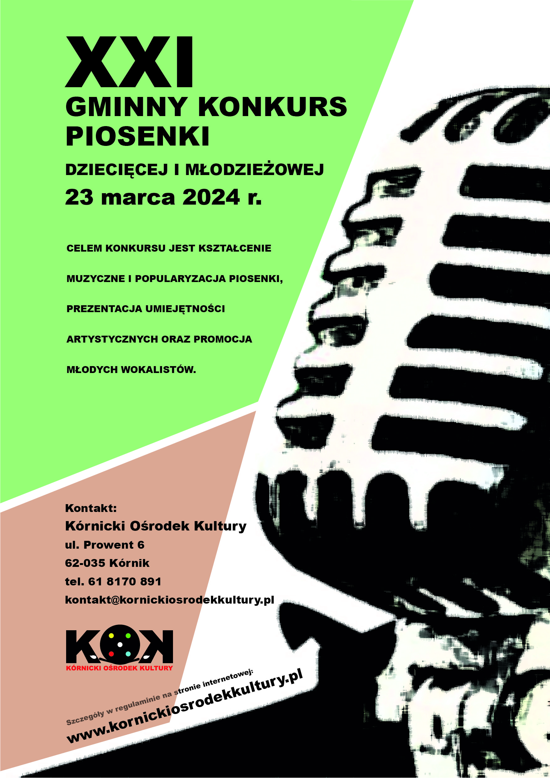 XXI GMINNY KONKURS PIOSENKI DZIECIĘCEJ I MŁODZIEŻOWEJ