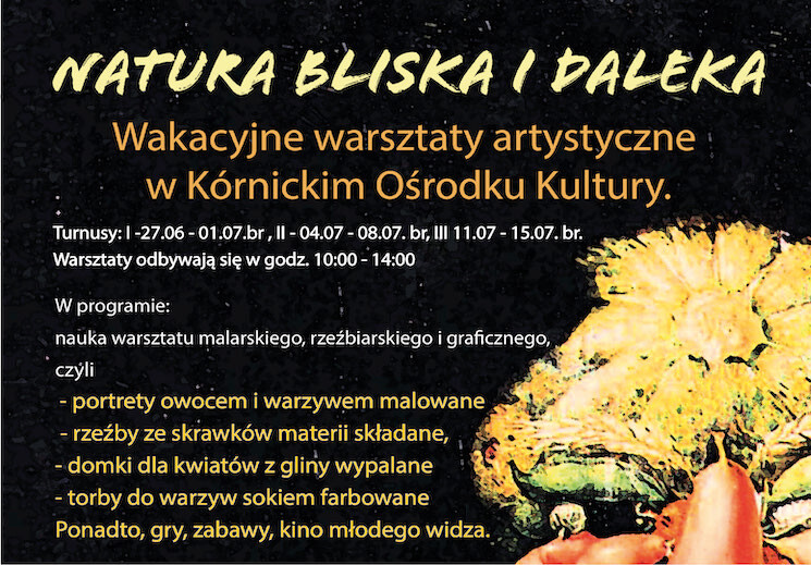 Tekst na czarnym tle