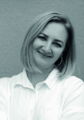 Portret kobiety, instruktorki Katarzyny Jung